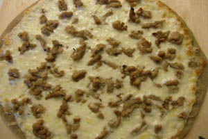 Gluten-free Homemade Sausage Pizza Gluten-free Homemade Sausage