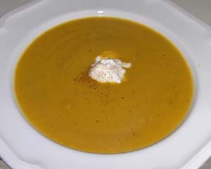 Gluten Free Butternut Squash Apple Soup