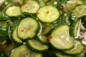 Homemade Sweet and Spicy Pickle Recipe – zero sodium!