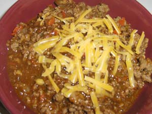 Gluten Free Chili Without Tomatoes and Beans