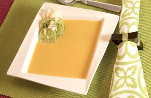 Ginger Pear Sweet Potato Soup