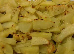 Gluten Free Potatoes and Onion Recipe