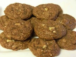 Chewy Gluten Free Chocolate Cookies with Chocolate Chips