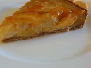 Gluten Free Peach Tart