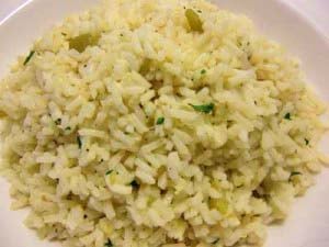 Ginger and Green Chile Rice
