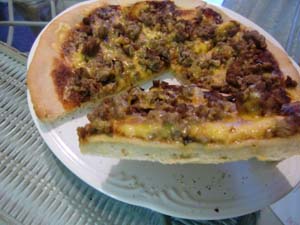 Gluten Free Taco Pizza