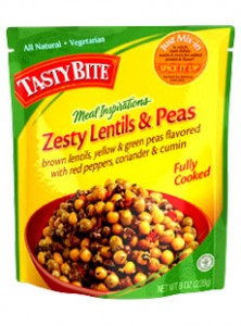 Tasty Bite Zesty Lentils and Peas