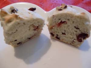 Gluten Free Cranberry Nut Muffins