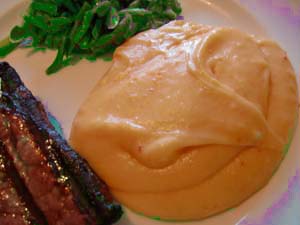 Gluten Free Roasted Red Pepper Mashed Potatoes