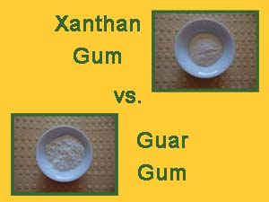 Xanthan Gum vs Guar Gum Xanthan Gum and Guar Gum