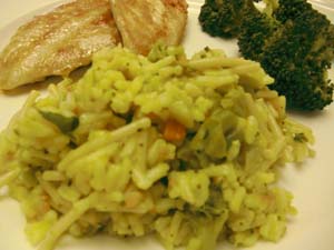 Gluten Free Rice-A-Roni Style Chicken and Broccoli