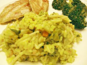 Gluten Free Rice-A-Roni Style Chicken and Broccoli