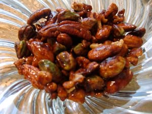 Gluten-Free Snacks: Spiced Nuts or Agave Candied Spiced Nuts