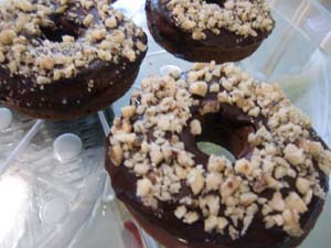 Chocolate Gluten-Free Sugar-Free Donuts Doughnuts (Baked)