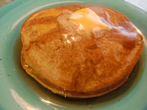 Chestnut Cinnamon Gluten Free Pancakes (Dairy Free and Egg Free)