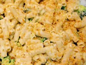 Gluten Free Macaroni and Cheese with Chicken and Broccoli