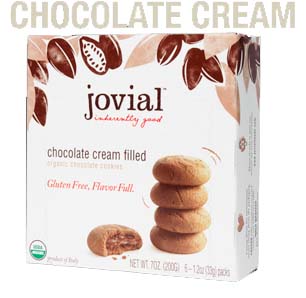Image: Jovial Gluten Free Chocolate Cream Filled Cookies
