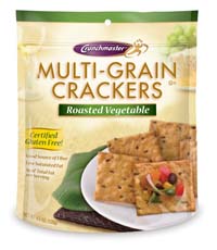 Image: Crunchmaster Multigrain Gluten Free Crackers: Roasted Veggie Flavor