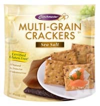 Image Crunchmaster Multigrain Gluten Free Crackers: Sea Salt Flavor