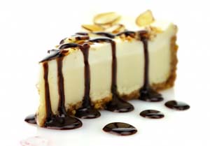 Gluten Free Cheesecake with Sour Cream Topping