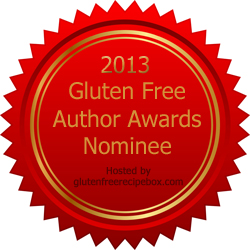Image: Gluten Free Author Awards Nominee Badge