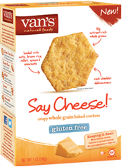 Image: Van's Gluten Free Crackers - Say Cheese