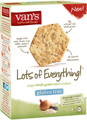 Image: Van's Gluten Free Crackers - Lots of Everything
