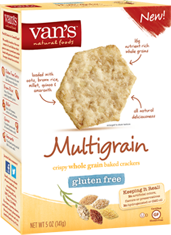 Image: Van's Gluten Free Crackers - Multigrain