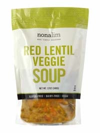 Image: NonaLim Red Lentil Veggie Gluten Free Soup