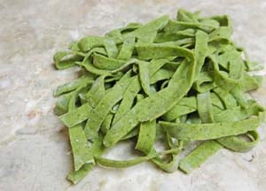 Gluten Free Spinach Pasta Recipe