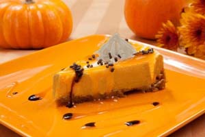 Gluten Free and Raw Pumpkin Spiced Cheesecake Recipe