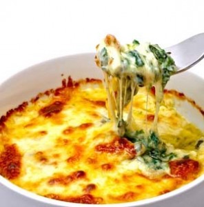 Baked Spinach and Cheese Casserole