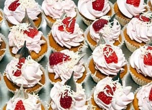Gluten Free Cupcakes Recipe and Strawberry Whipped Cream
