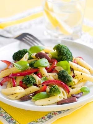 Gluten Free Pasta Salad with Broccoli