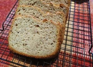 Gluten Free Oat Bread Recipe for Breadman Machine with GF Setting