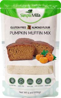 Simple Mills Gluten Free Pumpkin Muffin Mix