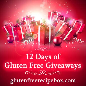 12 Days of Gluten Free Giveaways Including Carla's Fave Products