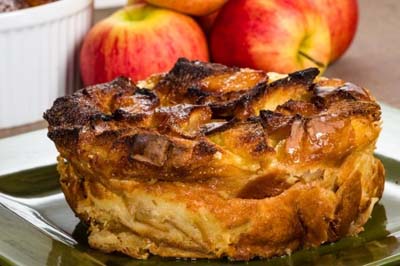 Gluten Free Apple Bread Pudding