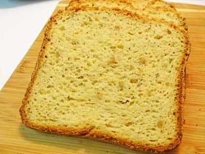Gluten Free Oatnut 3 Seed Bread Machine Recipe