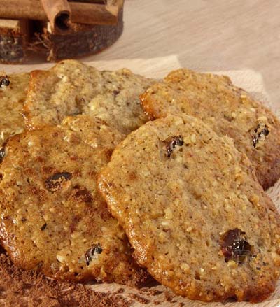 Chewy Gluten Free Vegan Oatmeal Cookies with Superfoods