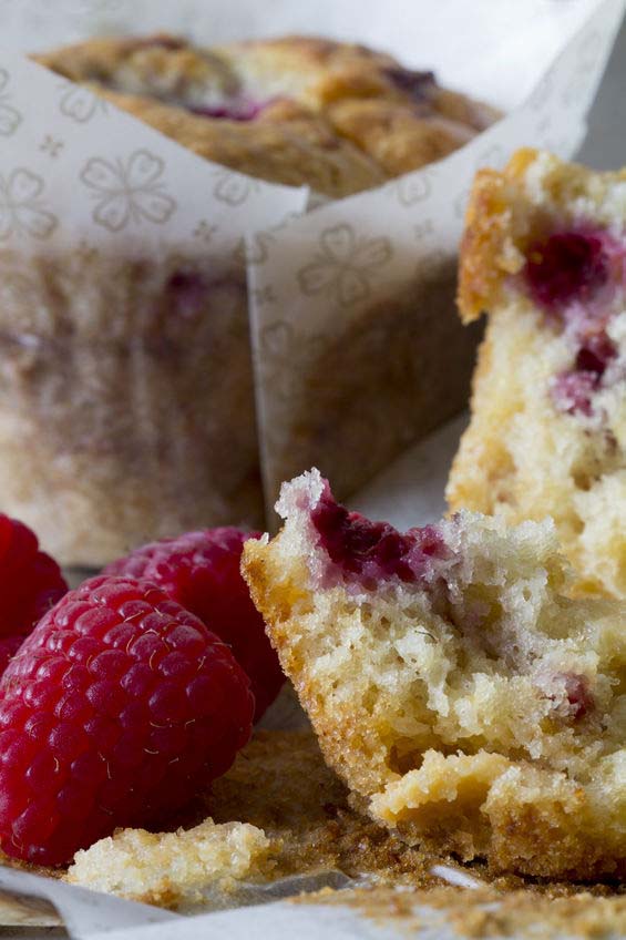 Gluten Free Raspberry Muffins