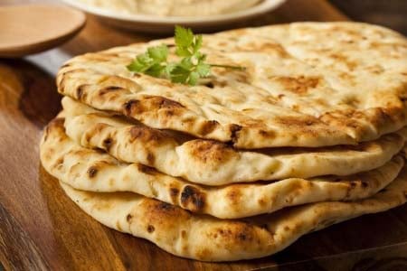 Gluten Free Garlic Naan – Oven-Baked or Stovetop