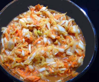 Gluten Free Napa Cabbage Kimchi