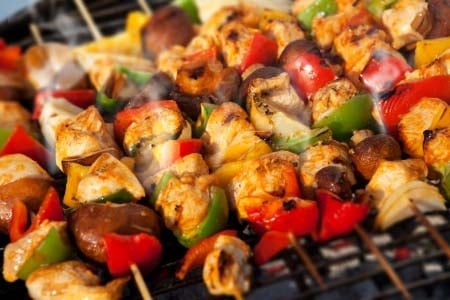 Gluten Free Chicken Kebabs – Kabobs with Honey Marinade
