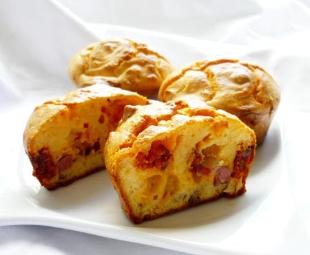 Gluten Free Cheddar and Bacon Biscuits