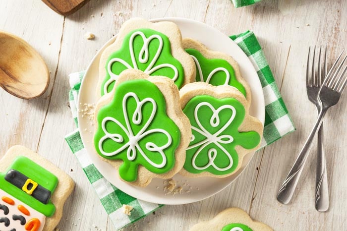 Gluten Free St. Patrick’s Day Cookies