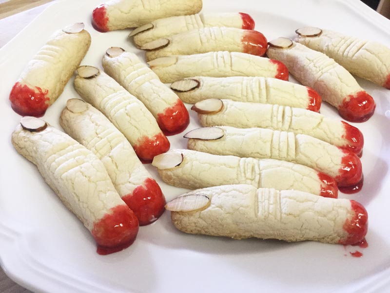Gluten Free Severed Finger Cookies