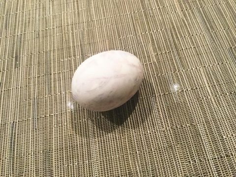 Unsuccessful Silk Dyed Easter Egg