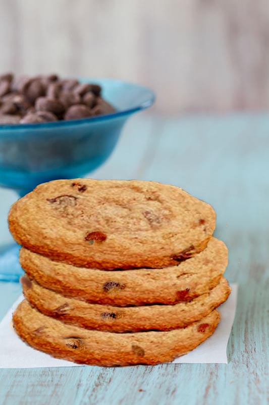 Chewy Gluten Free Bacon Chocolate Chip Cookies