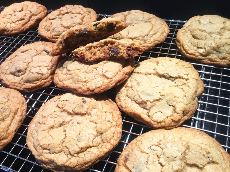 Gluten Free Chocolate Chip Cookies Without Added Starch